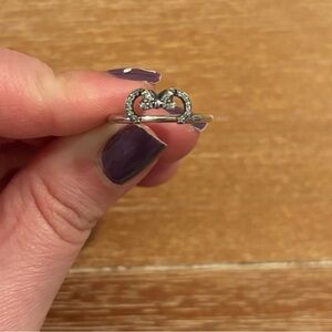 Pandora Silver Minnie Mouse Ring Size 52